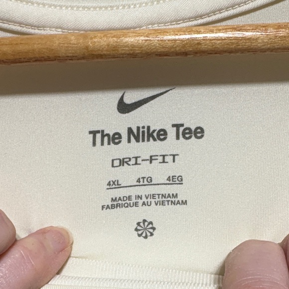 Nike Beige Camo Graphic Dri-fit Men's Tee Size 4XL - Picture 4 of 6